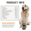 Calming Chews for Labrador Dogs with Valerian Root and Hemp Oil Aid during Thunderstorms Separation Car Rides Hip and Joint Health Tasty Dog Calming T