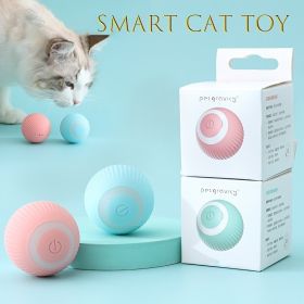 Smart Pet Toys For Dog & Cat; Automatic Rolling Ball Electric Cat Toys; Interactive Cat Ball Toys;  dog toys (Color: Pink (1.69in))