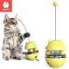 KIMPETS Cats Toy Tumbler Tracks Leaking Food Ball Toys Interactive Cat Intelligence Training Amusement Pet Products Cat Tunnel