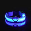 Glow-In-The-Dark Pet Collar For Dog & Cat; LED Dog Collar For Night Walking; USB charging